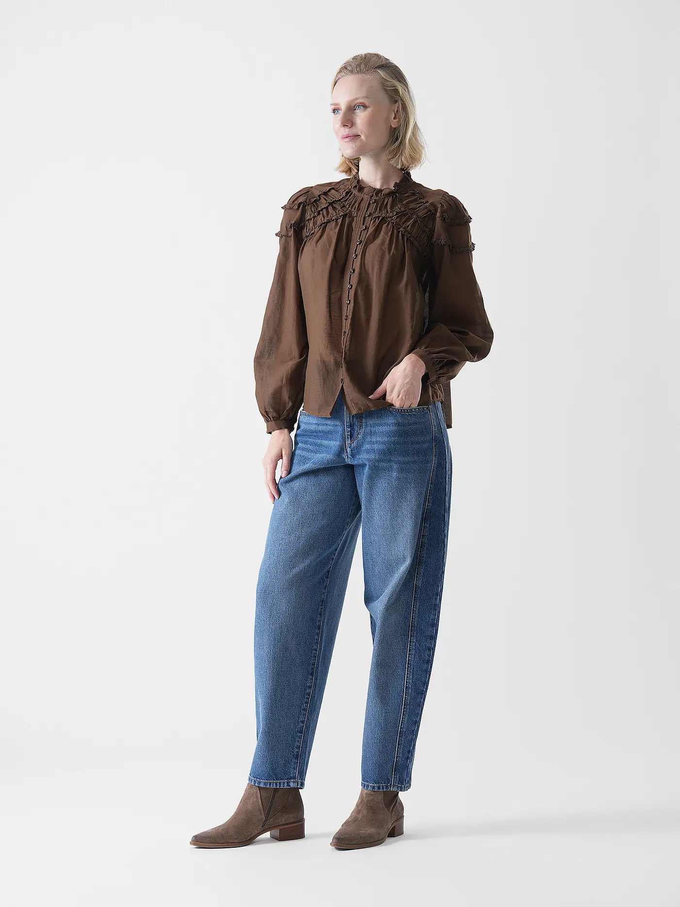 MARANT ETOILE | Jeans Balloon Fit ORIANE | 